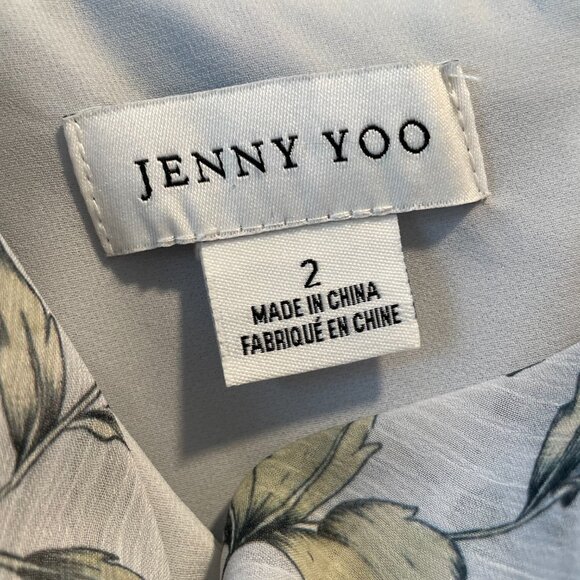 Jenny Yoo Keely bridesmaid dress (chiffon, size 2) - Picture 5 of 8